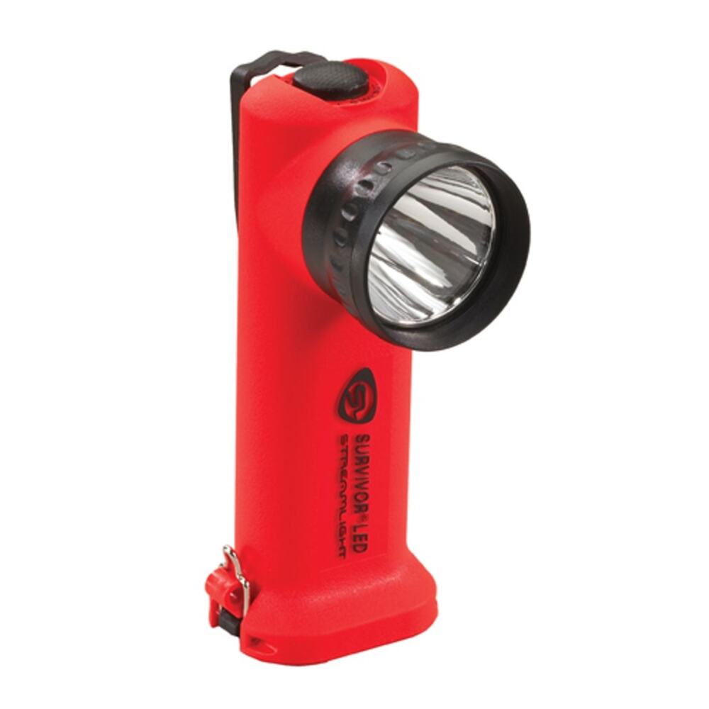 NWT Streamlight Survivor 175-Lumen Rechargeable Safety Flashlight, Orange